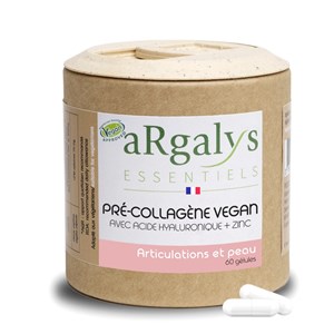 Pré-collagène vegan et acide hyaluronique