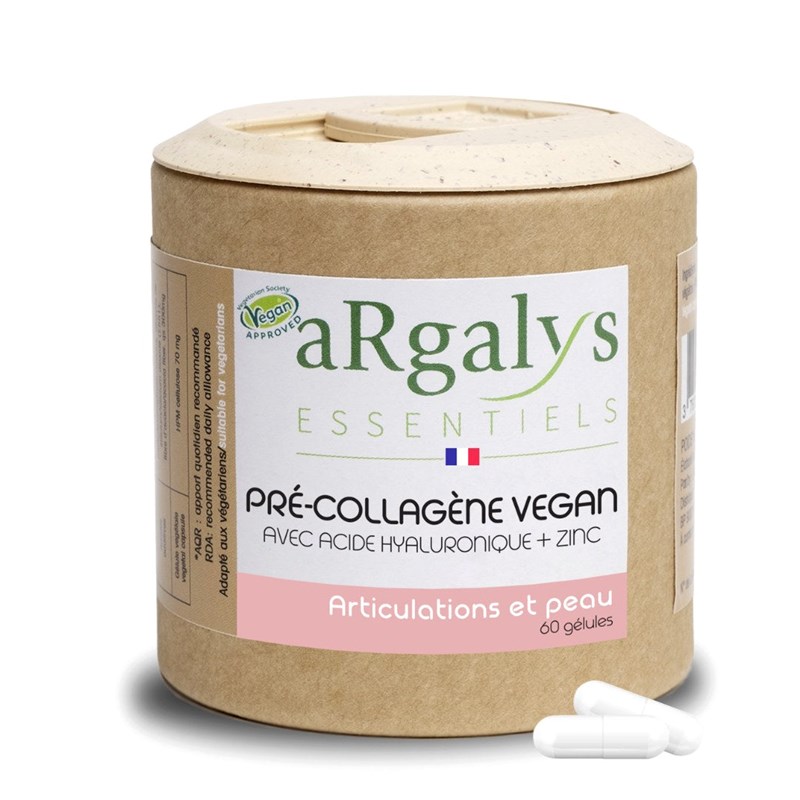 Pré-collagène vegan et acide hyaluronique