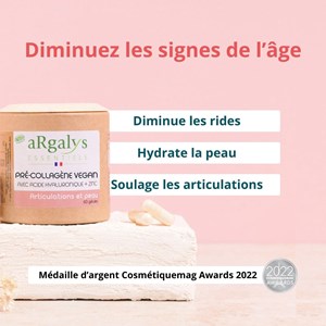 Pré-collagène vegan et acide hyaluronique