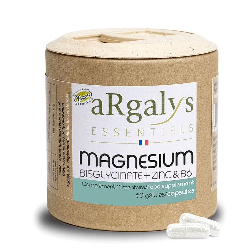 Magnésium bisglycinate + b6 - fatigue et récupération musculaire