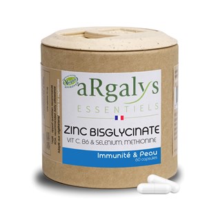 Zinc bisglycinate - immunité et peau