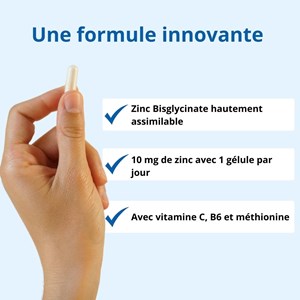 Zinc bisglycinate - immunité et peau