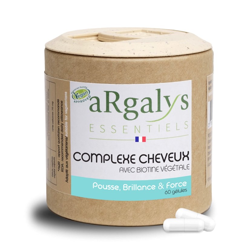 Argalys - Complexe cheveux - pousse, force & anti-chute