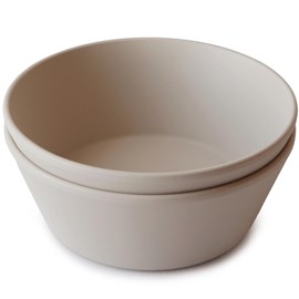 Lot de 2 bols ronds vanilla