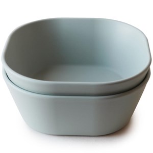 Lot de 2 bols carrés sage