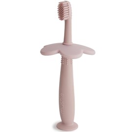 Brosse à dent d'apprentissage fleur blush