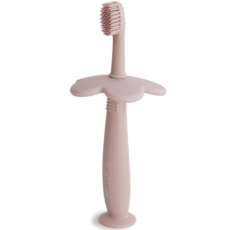 Brosse à dent d'apprentissage fleur blush