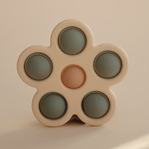 Pop-it fleur en silicone