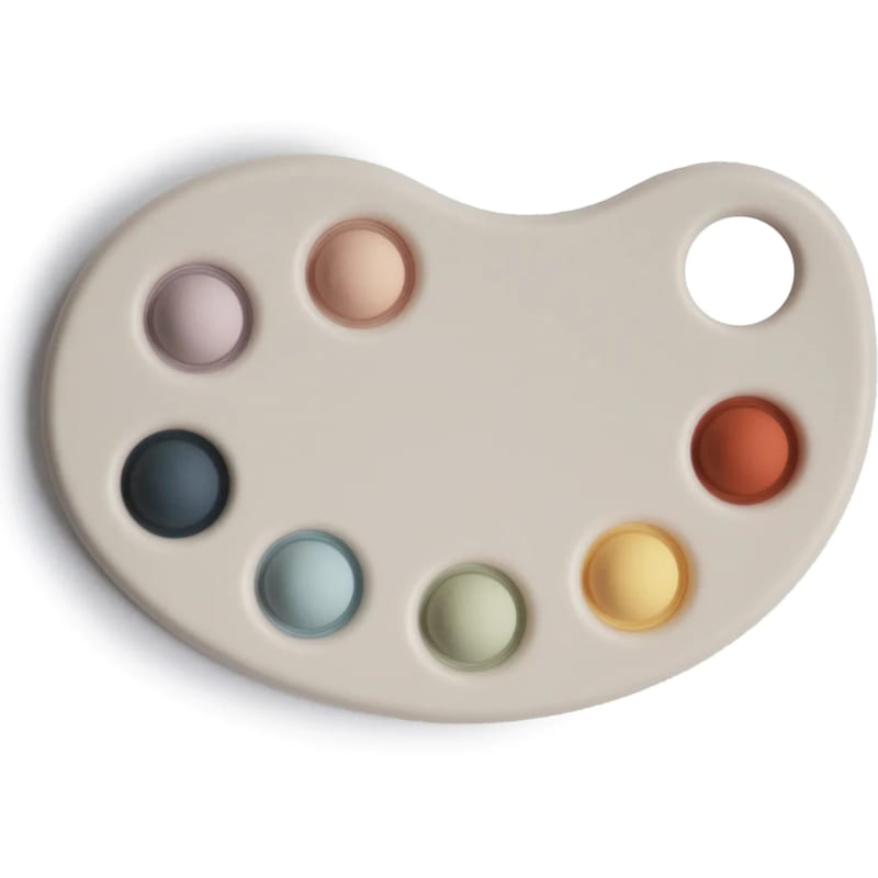 Mushie Press-Jouet Palette de Peintre
