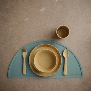 Lot de 2 bols ronds mosterd