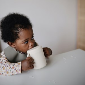 Tasse d'apprentissage en silicone