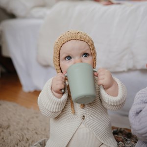 Tasse d'apprentissage en silicone