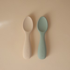 Lot de 2 cuillères bébé blue-shifting sand