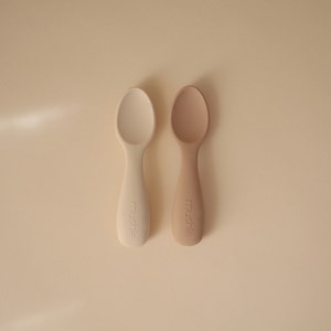 Lot de 2 cuillères bébé natural-shifting sand