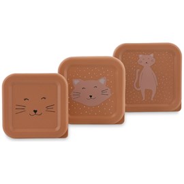 Lot de 3 boîtes à goûter mrs. Cat