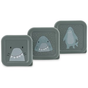 Lot de 3 boîtes à goûter mr. Shark