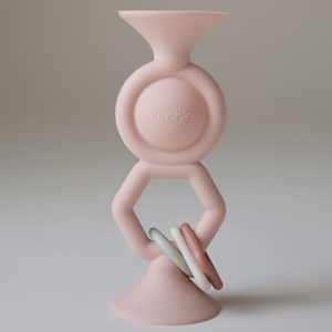 Jouet à ventouse hexapop blush
