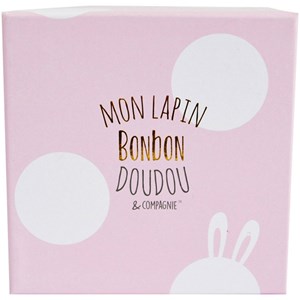 Coffret chaussons hochet mon tout petit lapin rose (0-6 mois)