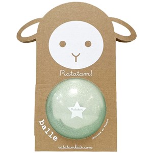 Ballon paillettes bleu (10 cm)