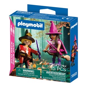 Duo sorcière et sorcier