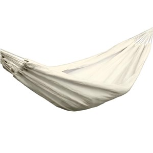 Hamac deux places uni écru