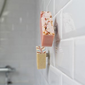 Porte-savon aimanté x2