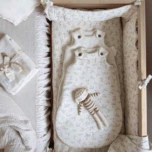 Tour de lit cododo olive bloom (180 cm)