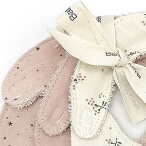 Lot de 3 bavoirs roseberry
