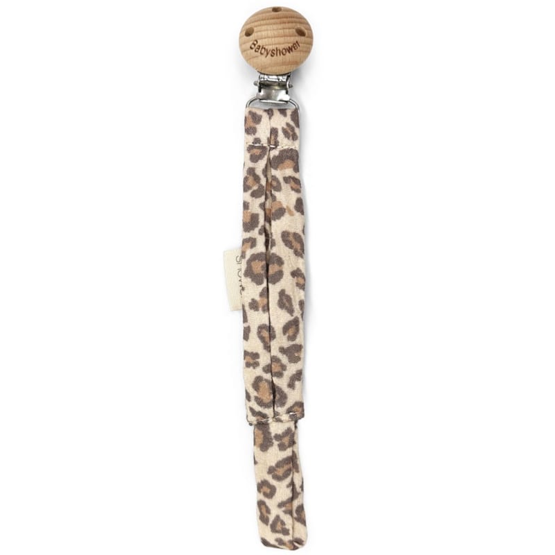 Attache sucette wood wild print