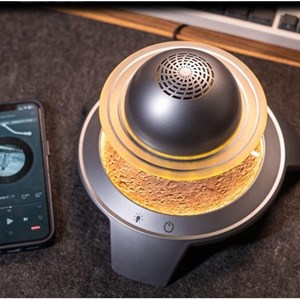 Enceinte sans fil en lévitation design s