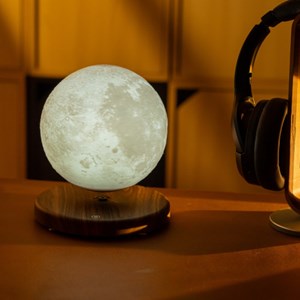Globe lune 3d en auto-lévitation moonfli