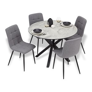 Table homestyle4u gris