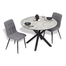 Table homestyle4u gris