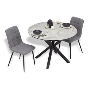 Table homestyle4u gris