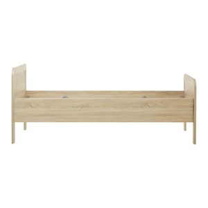 Lit réglable 120x200 en bois chêne