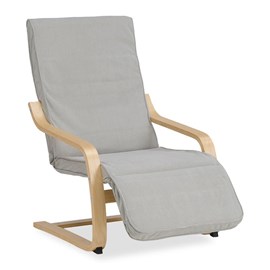 Fauteuil homestyle4u beige