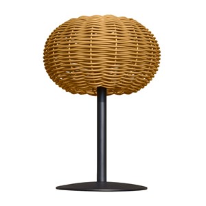 Lampe de table solaire beige samira