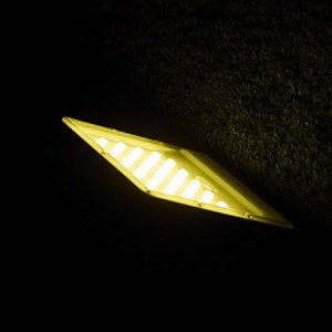 Projecteur solaire sensor noir titan