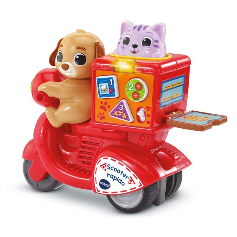 Press and go scooter rapido