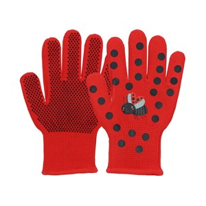 Gants de jardin enfant - coccinelles