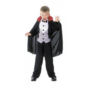 Costume halloween vampire 7-9 ans