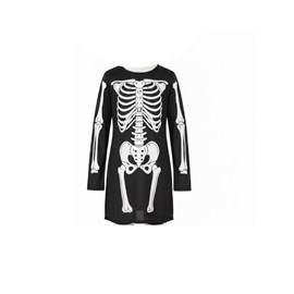 Cosutme halloween squelette 3-4 ans