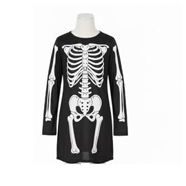 Costume halloween squelette 7-9 ans