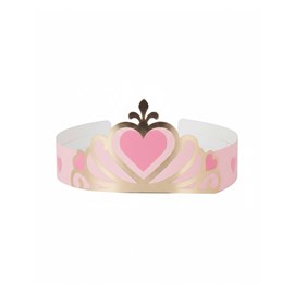 Diadèmes dorés de princesse