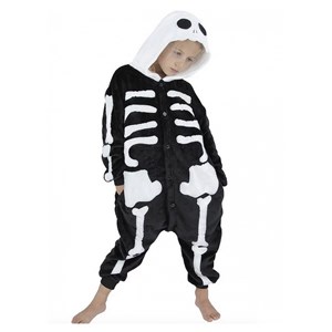 Kigurumi squelette 7-9 ans