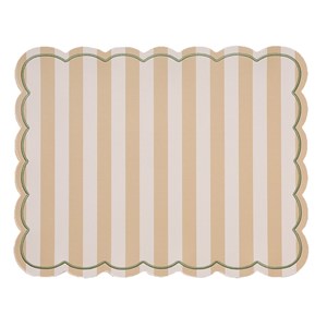 Set de table rectangle roméo rayures