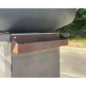 Bac à épices en acier corten pour meuble brasero