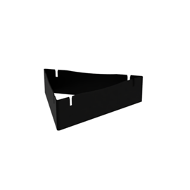 Socle noir pour brasero à poser