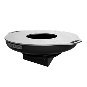 Socle noir pour brasero à poser