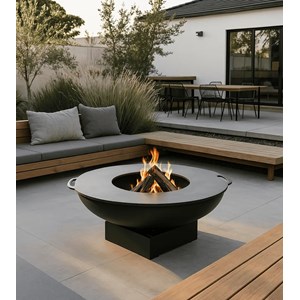 Brasero plancha ø65cm à poser